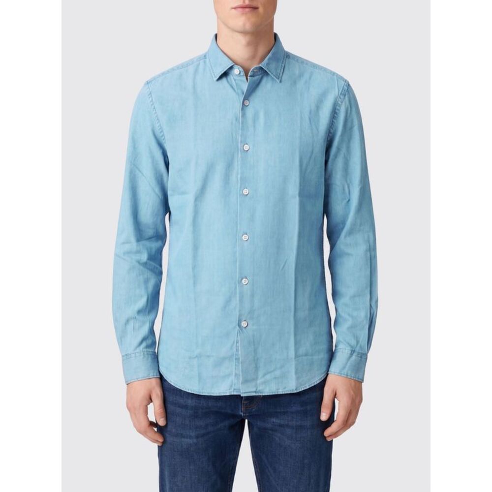 Altea Shirt Men Gnawed Blue